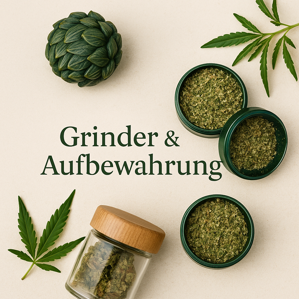 Grinder & Aufbewahrung