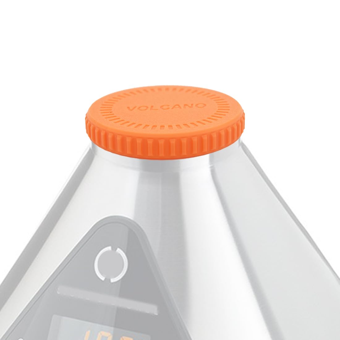 Vaportown Staubschutzhülle für Volcano Hybrid – 3D-gedruckte PLA-Kappe zum Schutz der Heizkammer | Passgenau & umweltfreundlich (Orange)