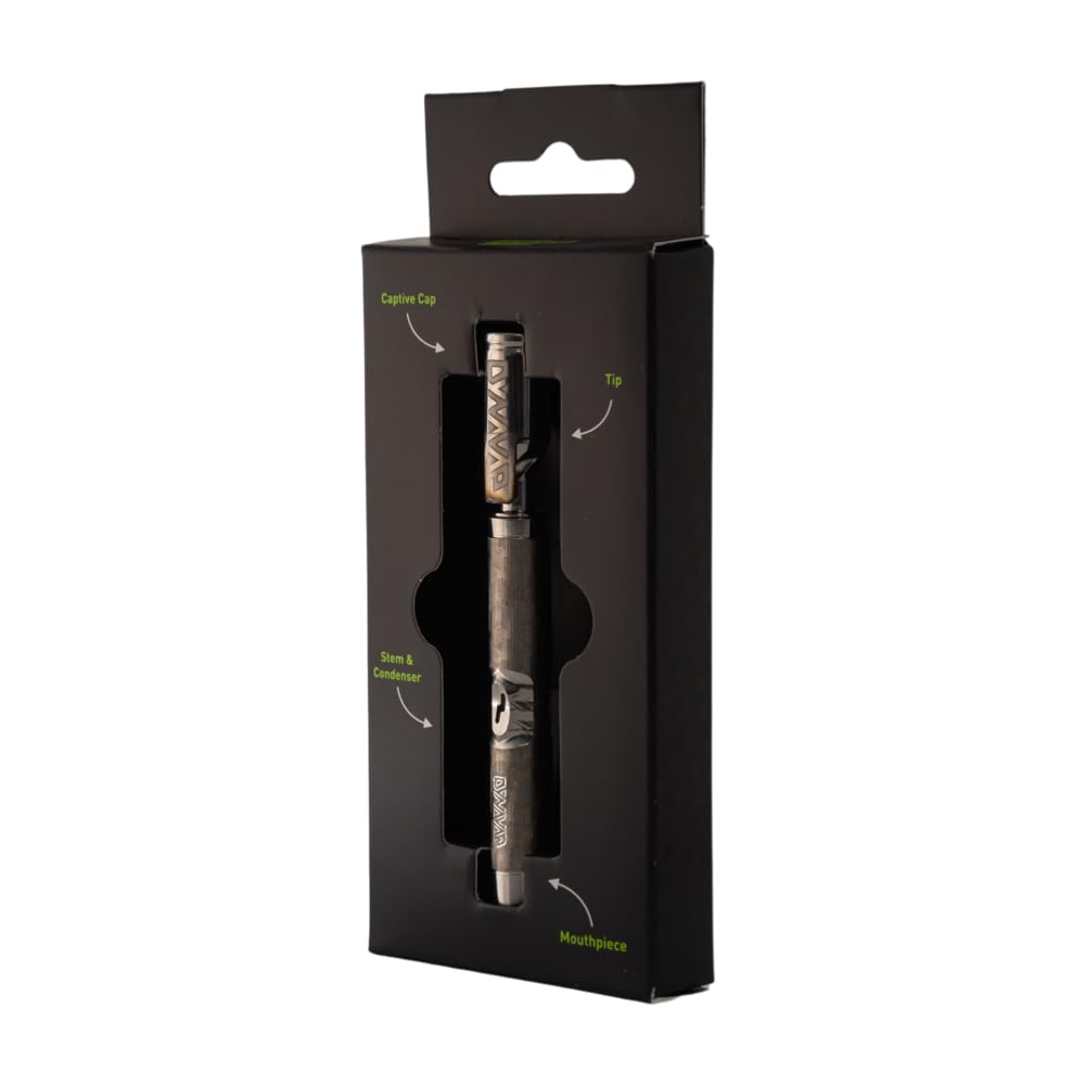 DynaVap M7 Vaporizer – Edelstahl, 10 mm Düse | Mechanischer Verdampfer ohne Batterie | Feuerzeug-betriebenes Original