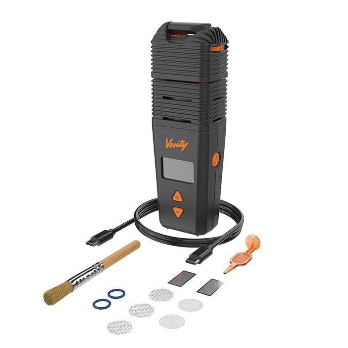 Storz & Bickel VENTY Vaporizer – Neueste Generation | 20 L/min Luftstrom, Hybrid-Heizsystem & USB-C | High-End Performance in 20 Sekunden