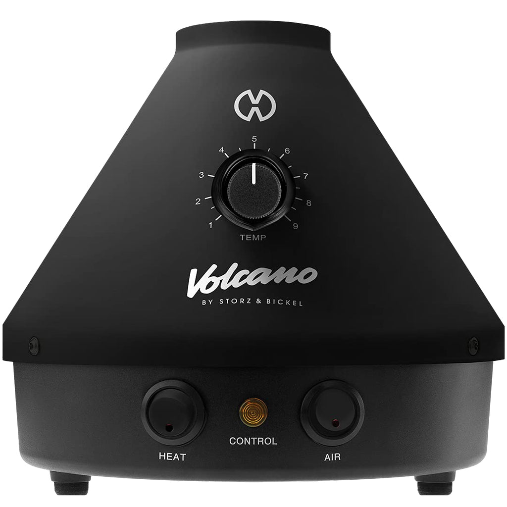 VOLCANO CLASSIC Onyx Edition – Premium Vaporizer von Storz & Bickel | Mechanische Temperaturregelung & ikonisches Design (ONYX)