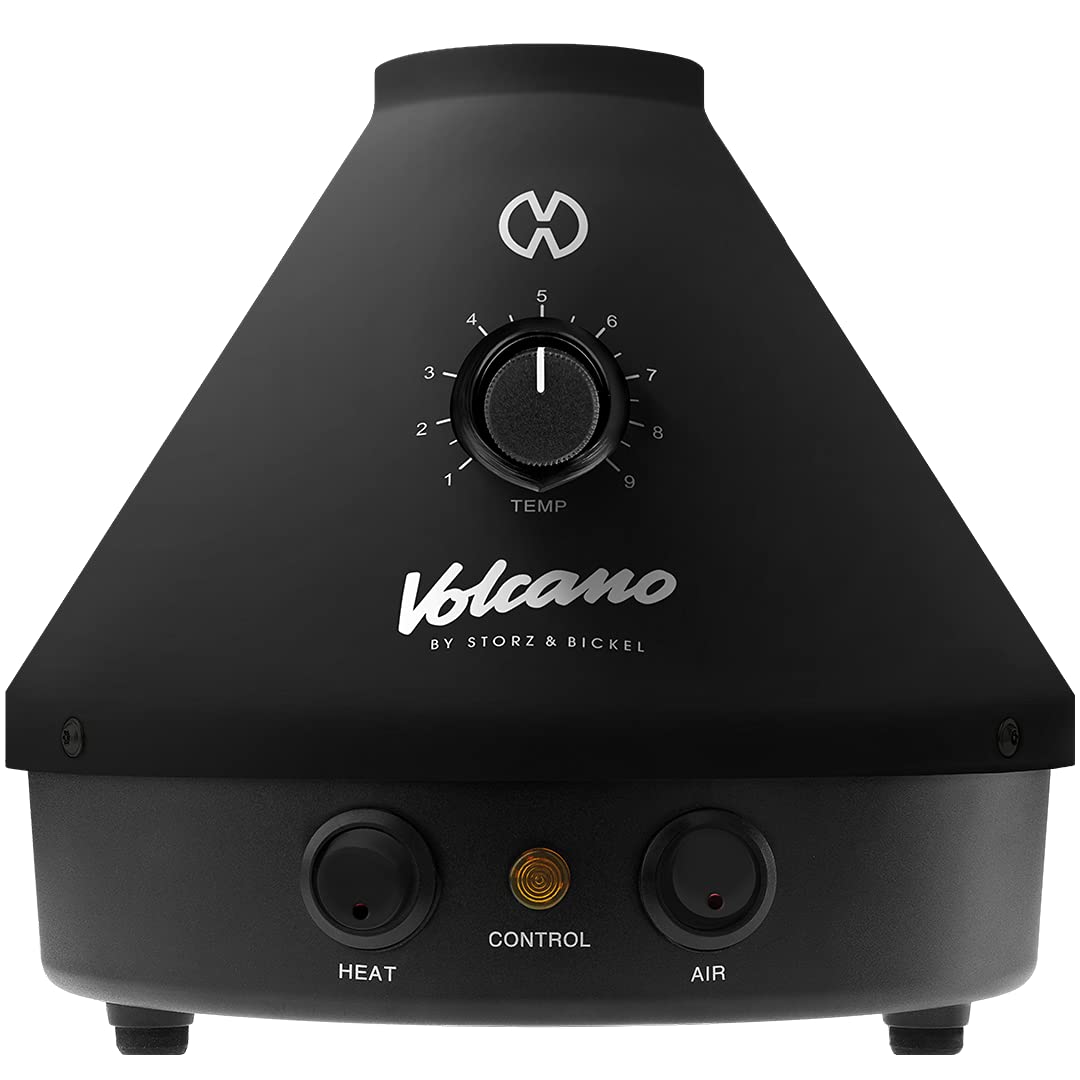 VOLCANO CLASSIC Onyx Edition – Premium Vaporizer von Storz & Bickel | Mechanische Temperaturregelung & ikonisches Design (ONYX)