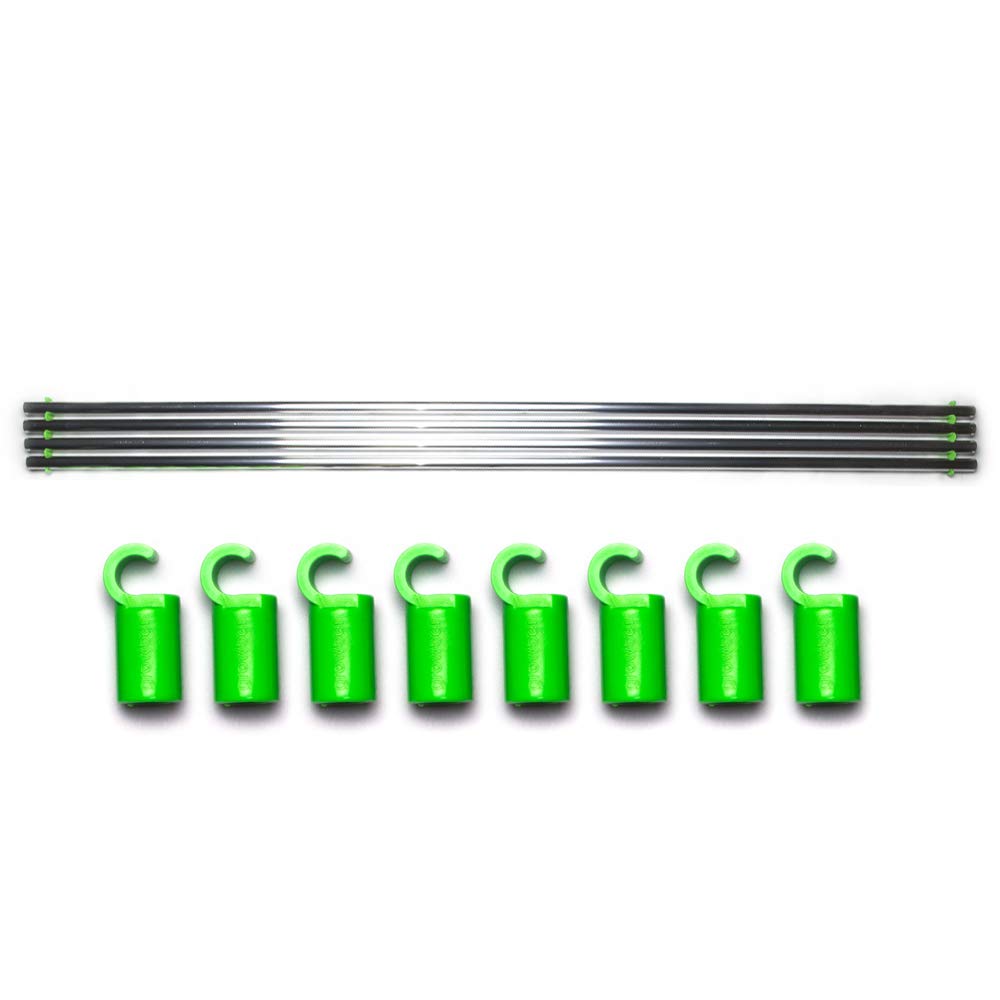 growber Fixture Poles 120×120 cm | Stabilisierungsstangen für Growzelte Ø 16 mm | Gegen Unterdruck & Wölbung – mehr Platz, Stabilität & Luftzirkulation