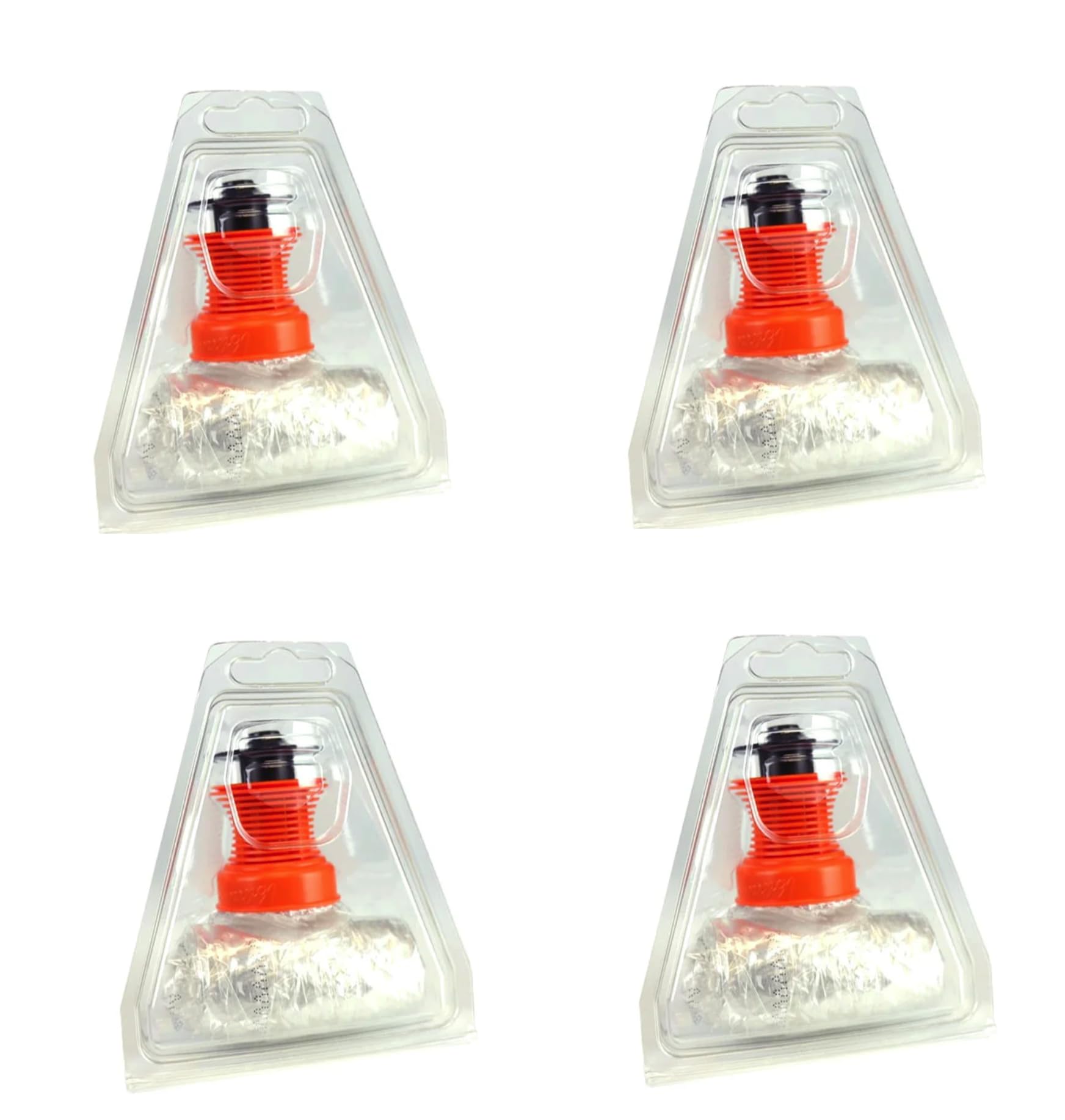 BMTick Ersatz-Ballonbeutel 4er-Set – Kompatibel mit Volcano Vaporizer & Easy Valve System | Langlebig & Geschmacksecht (Rot)