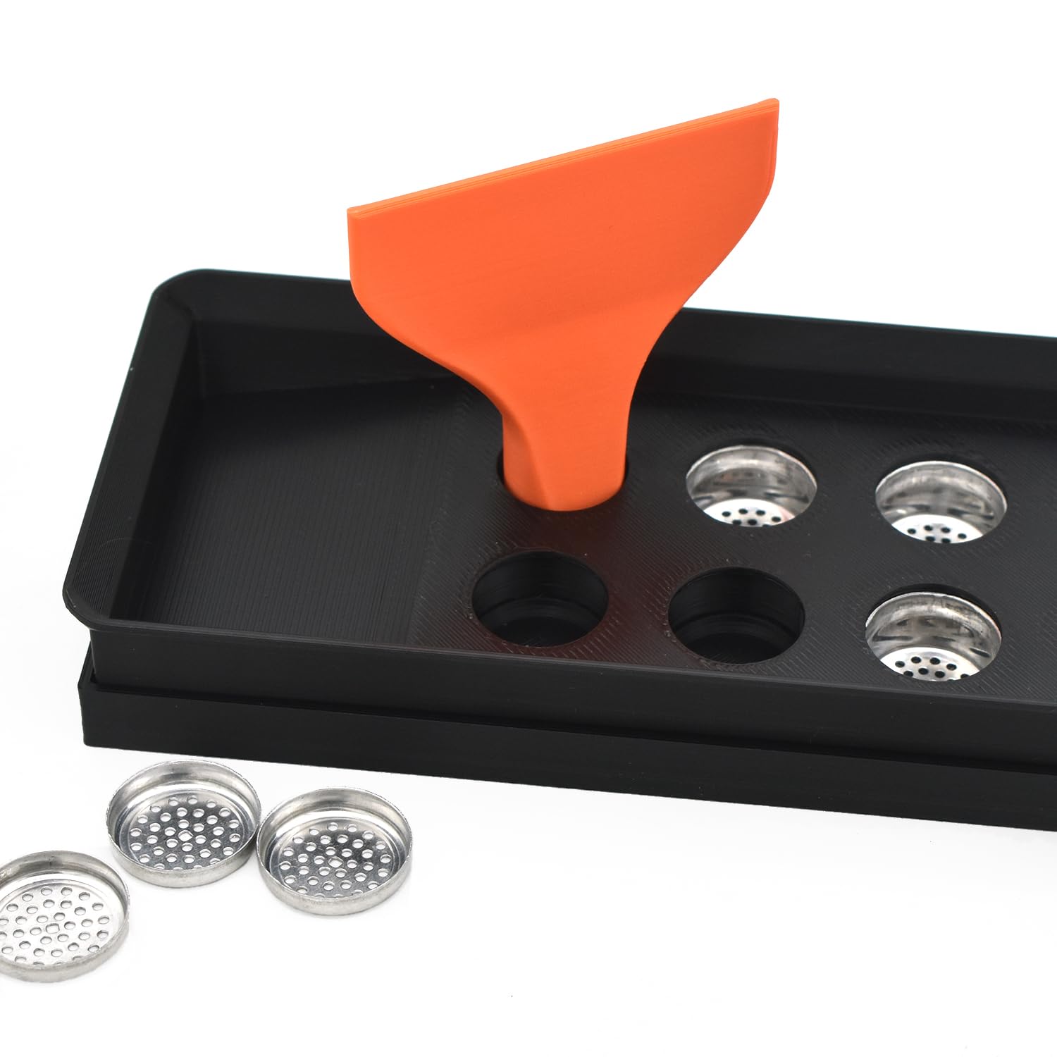 Vaportown Füllhilfe für Storz & Bickel Dosierkapseln – 8-fach Verpackungssystem für Mighty, Crafty, Venty & mehr | 3D-gedrucktes PETG-Zubehör