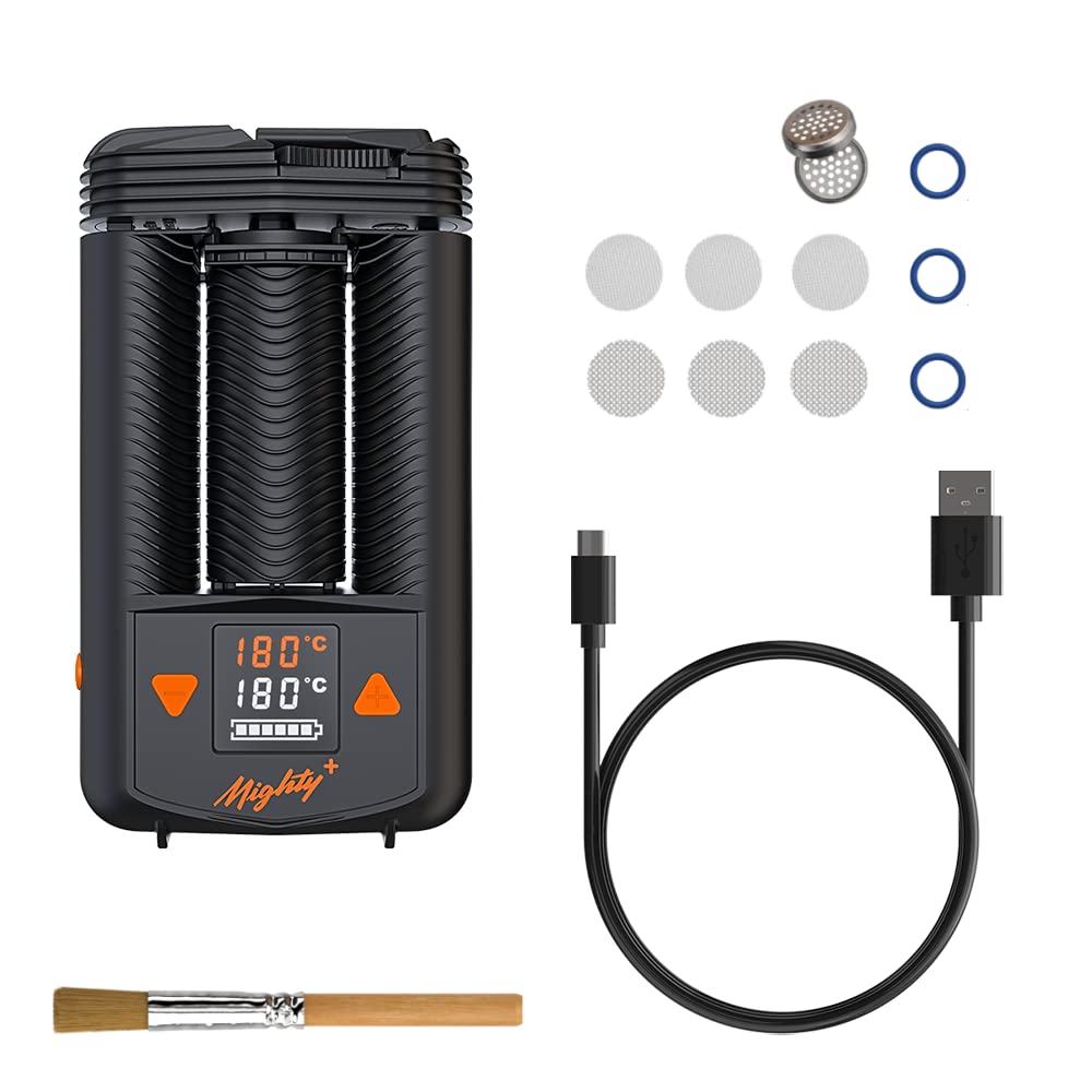 Storz & Bickel Mighty+ Vaporizer – Premium Verdampfer mit USB-C, Keramik-Kammer & Hybrid-Heizsystem | Made in Germany