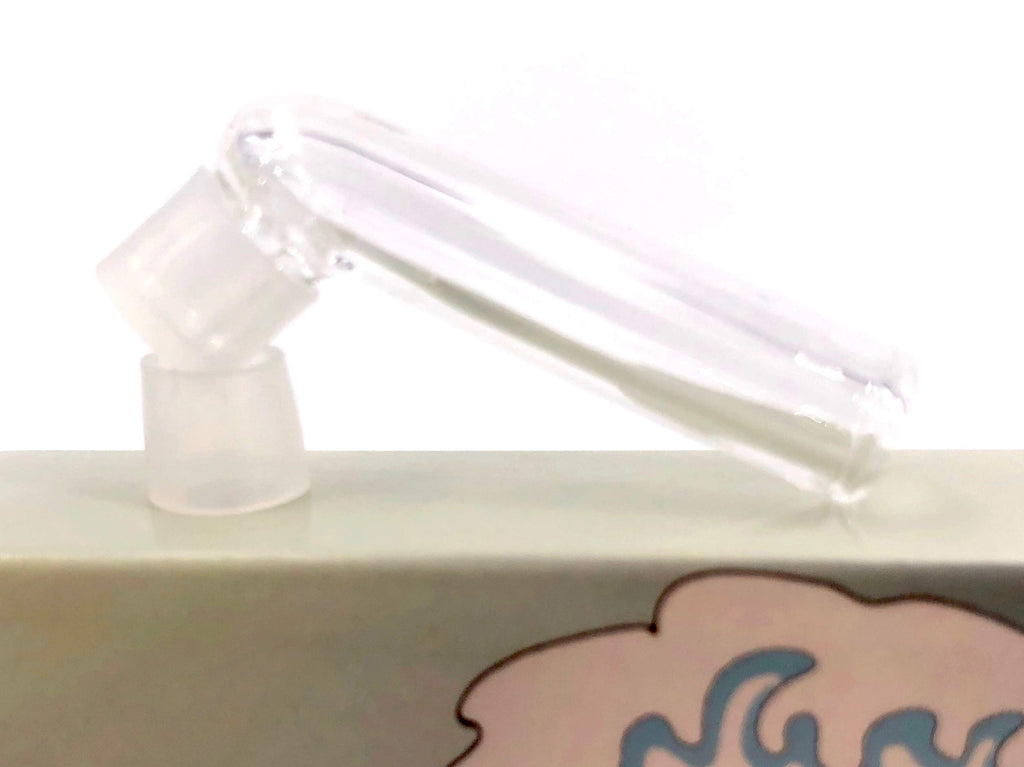 Glasmundstück für Storz & Bickel Mighty & Crafty Vaporizer – Geschmacksneutral, Kühl & mit Ersatzdichtungen (Transparent)