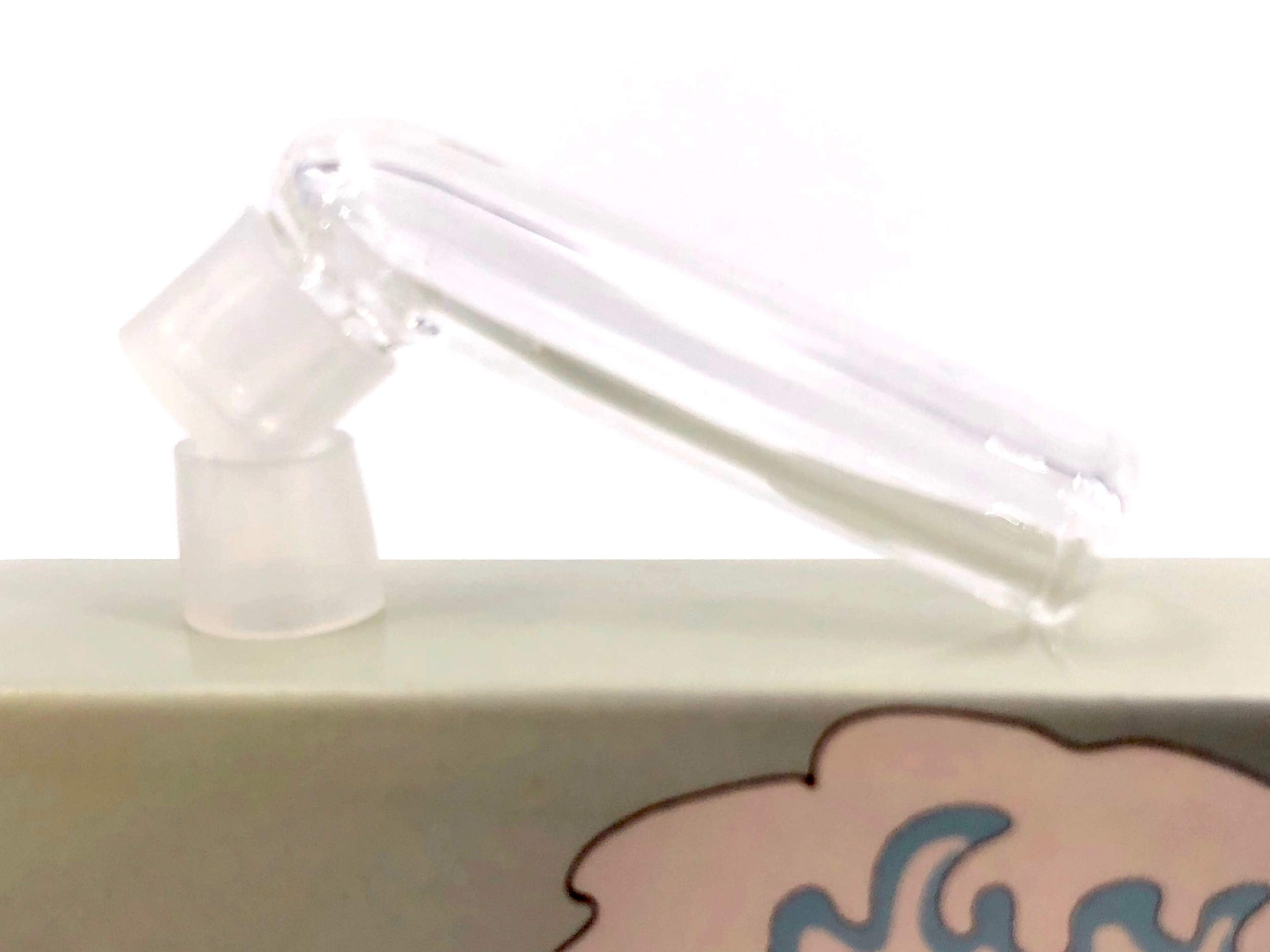 Glasmundstück für Storz & Bickel Mighty & Crafty Vaporizer – Geschmacksneutral, Kühl & mit Ersatzdichtungen (Transparent)