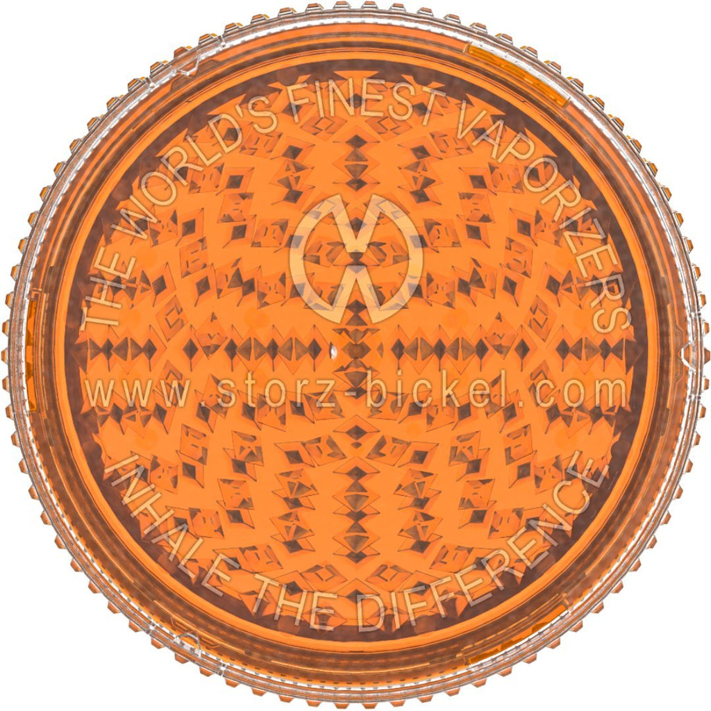 Storz & Bickel Kräutermühle XL – Präzises Mahlen für Cannabis & Hanf | DRIFT Edition (Orange)