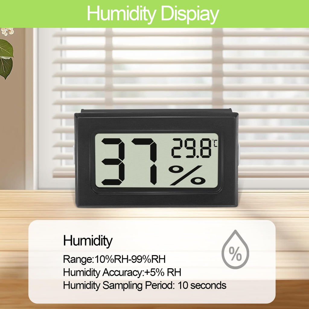 Farerkass Digital-Thermometer & Hygrometer – Präzise Klimaüberwachung für Growräume, Cannabis & Zuhause