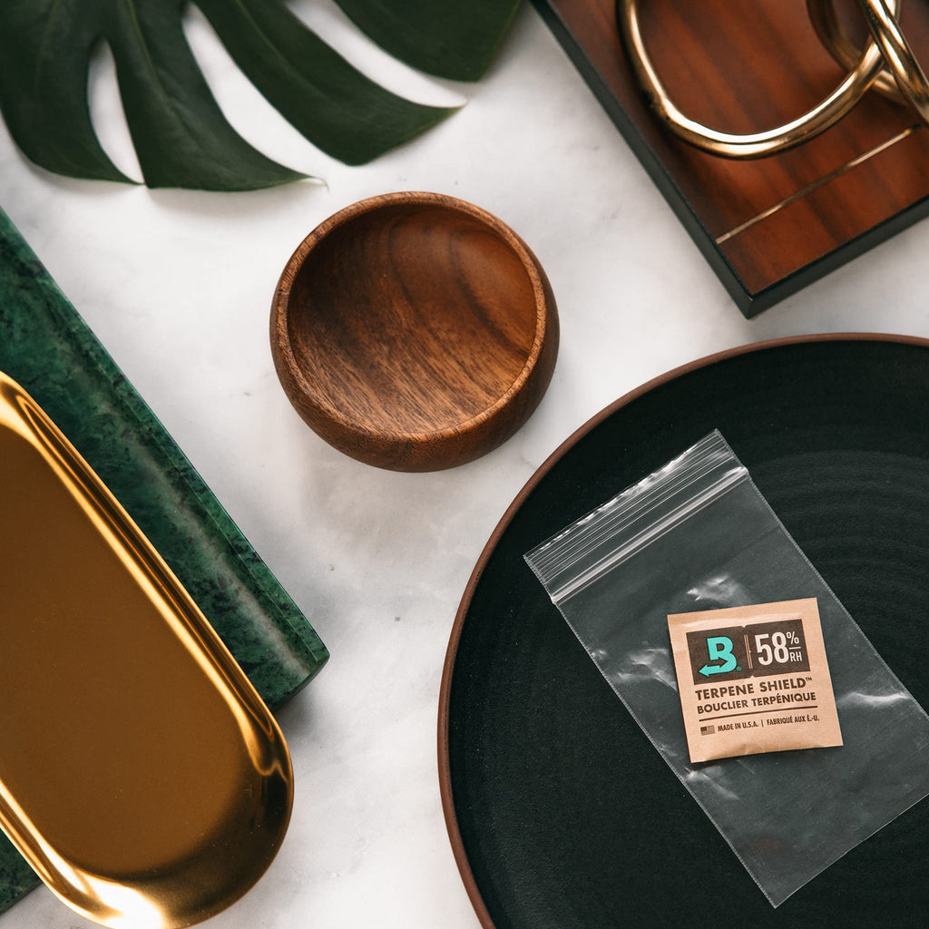 Boveda 58% 2-Wege-Feuchtigkeitsregulierung (Größe 4) – 10er-Pack für bis zu 15 g Hanf & Cannabis | Terpen-Schutz & Frischegarantie