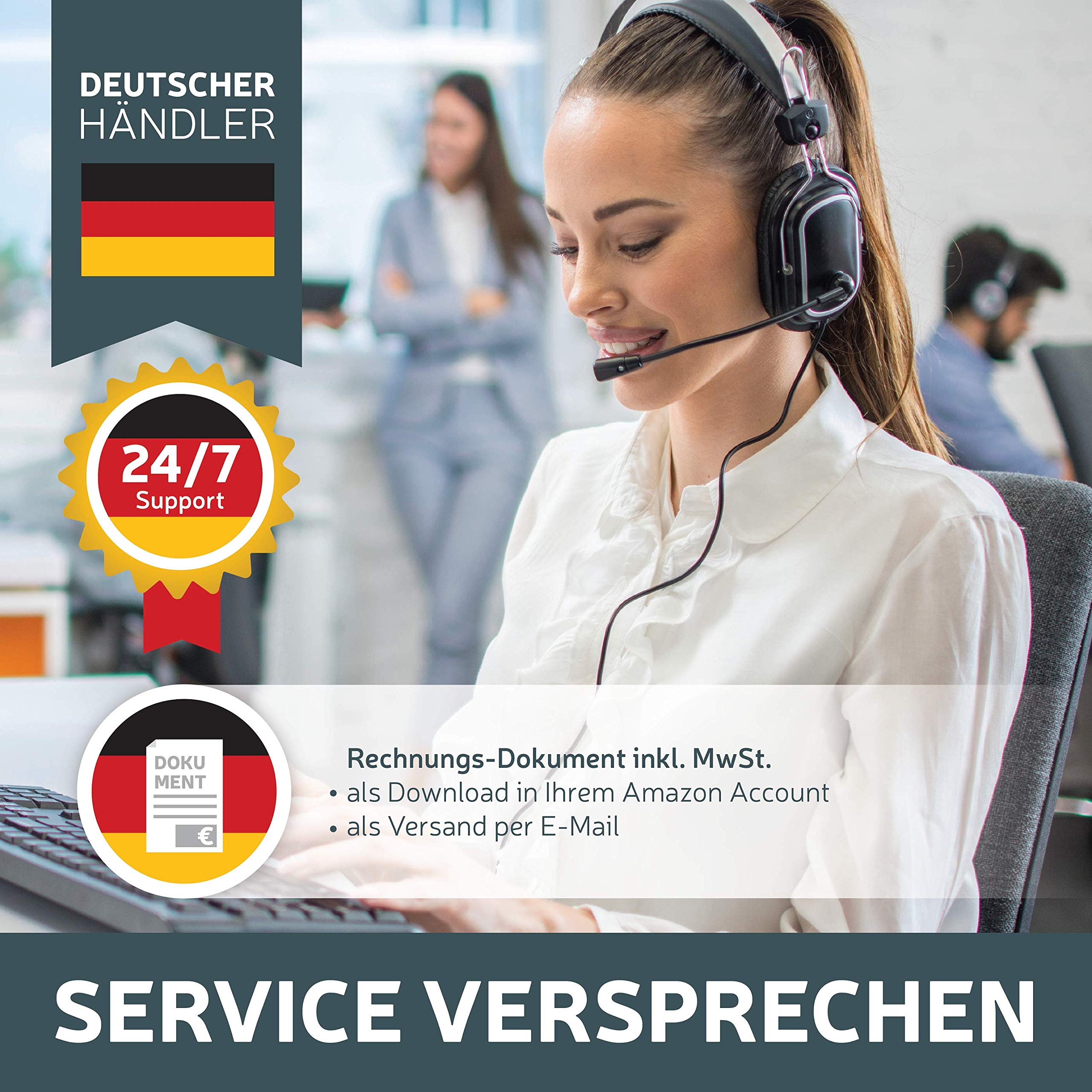 Supremery Tasche für Storz & Bickel VENTY Vaporizer – Wasserabweisende Schutzhülle mit Zubehörfächern & perfekter Passform (Schwarz-Blau)