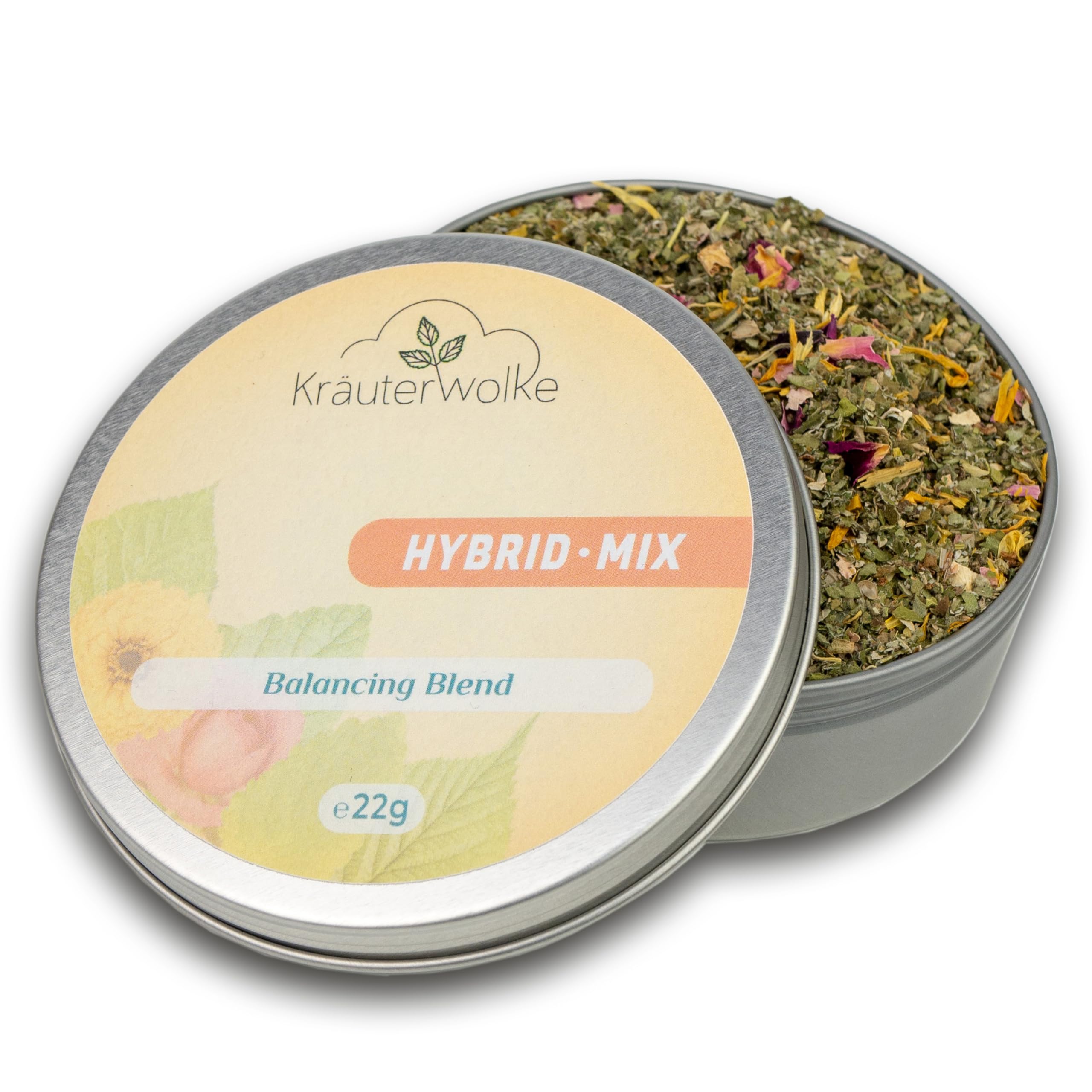 Kräuterwolke Hybrid Mix – 100 % natürliche Kräutermischung (22 g) | Ausgleichende Balance