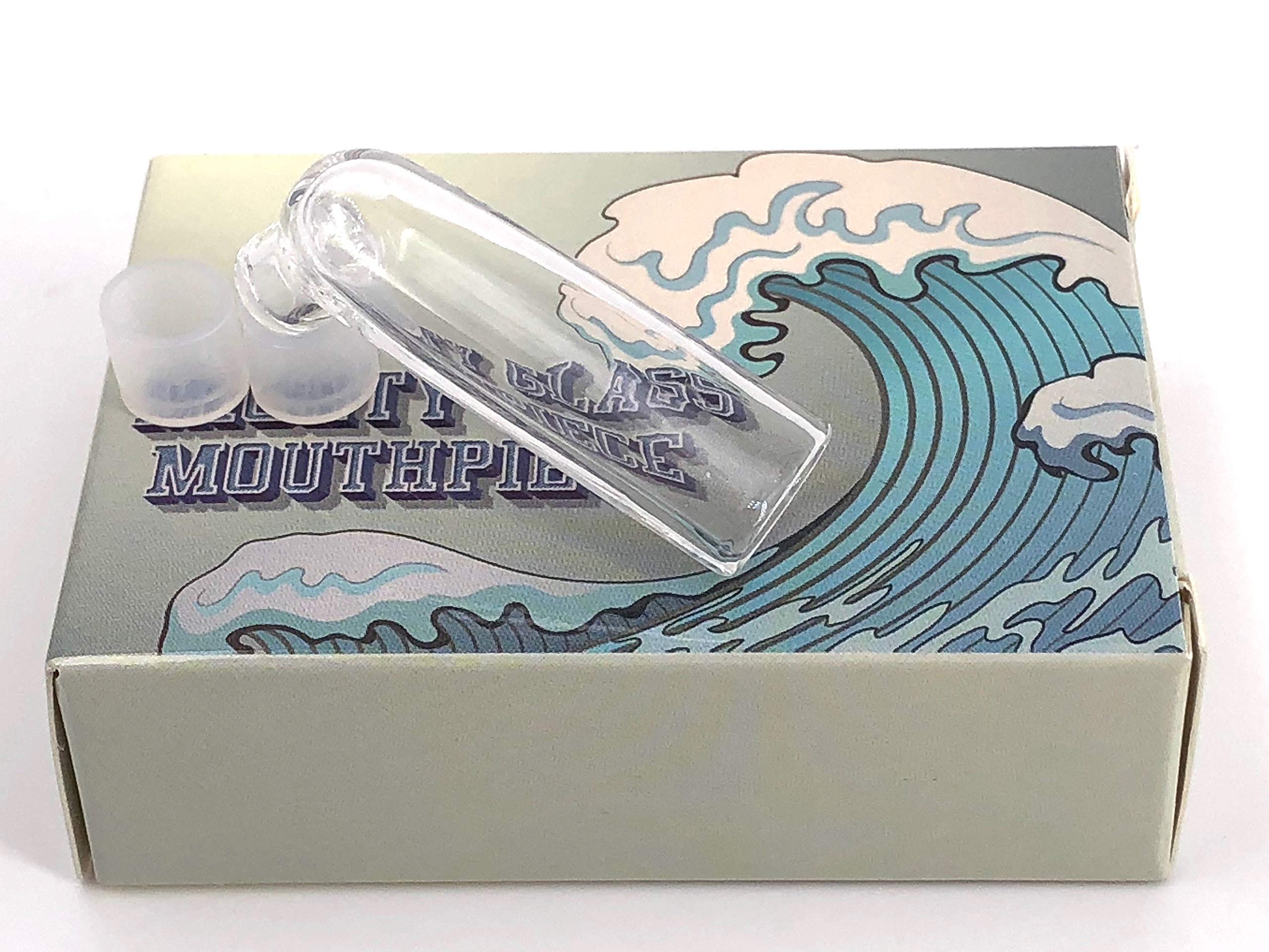 Glasmundstück für Storz & Bickel Mighty & Crafty Vaporizer – Geschmacksneutral, Kühl & mit Ersatzdichtungen (Transparent)