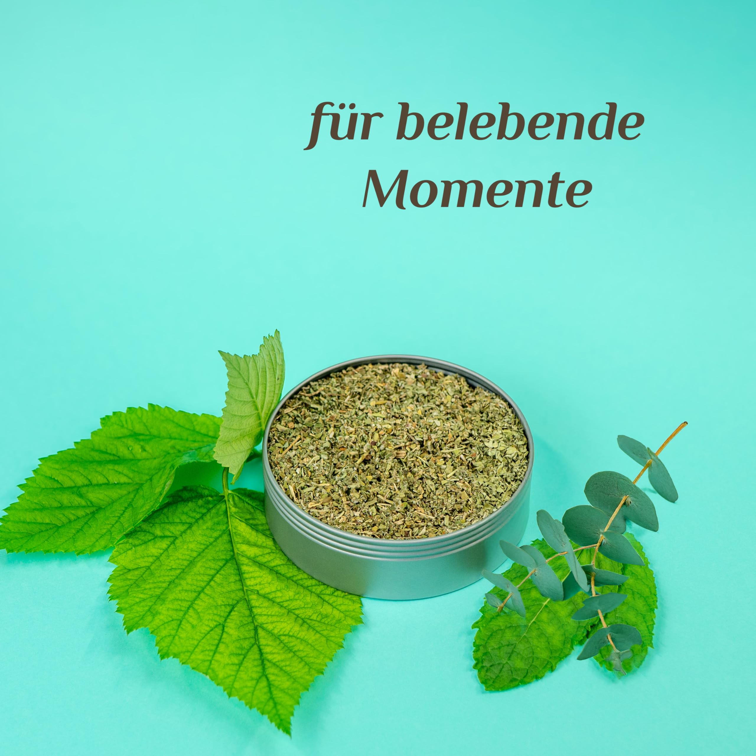 Kräuterwolke Sativa Mix – 100 % natürliche Kräutermischung (22 g) | Aktivierende Kräuter für Energie & Klarheit | Ideal zum Teeaufguss oder Dampfen