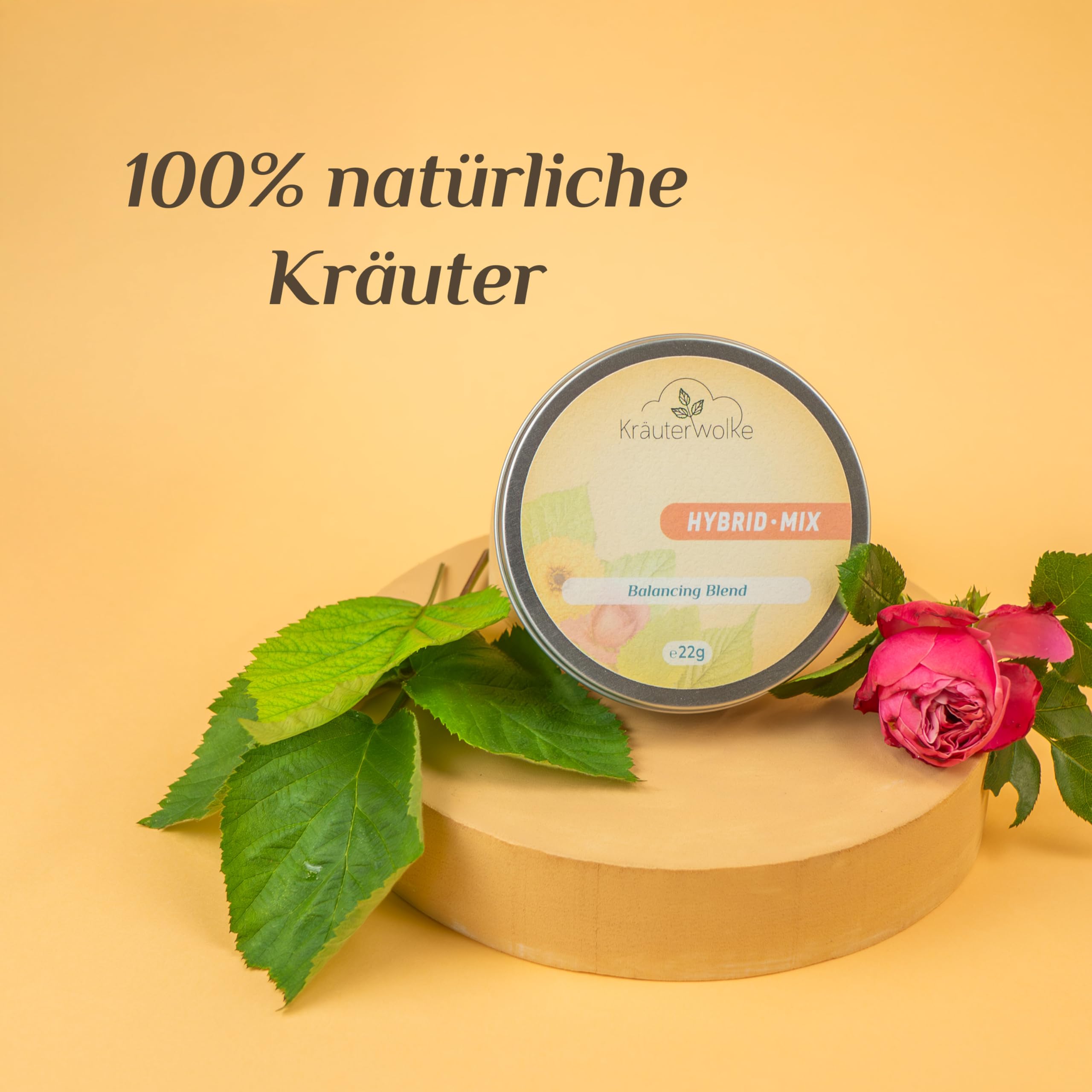 Kräuterwolke Hybrid Mix – 100 % natürliche Kräutermischung (22 g) | Ausgleichende Balance